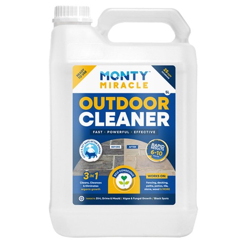 Monty miracle patio cleaner - 5l,