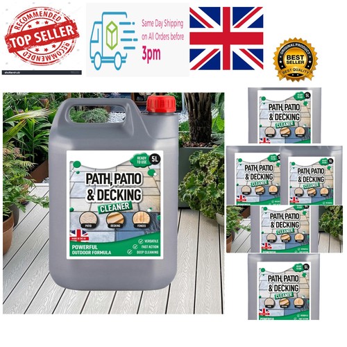Powerful patio cleaner - powerful,