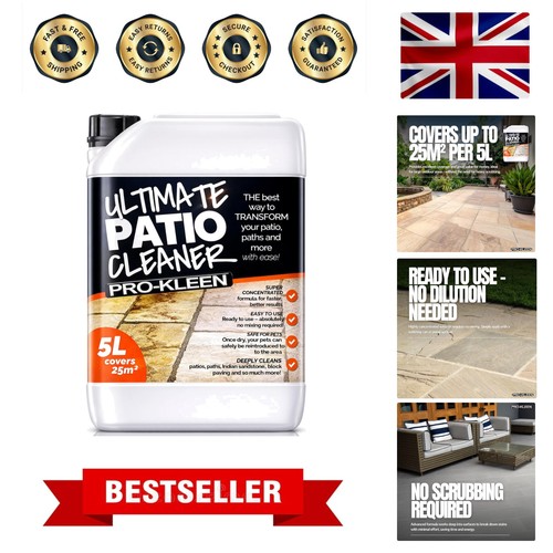 Ultimate patio cleaner - patio,