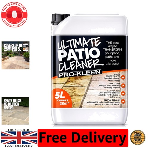 Powerful patio cleaner - patio,